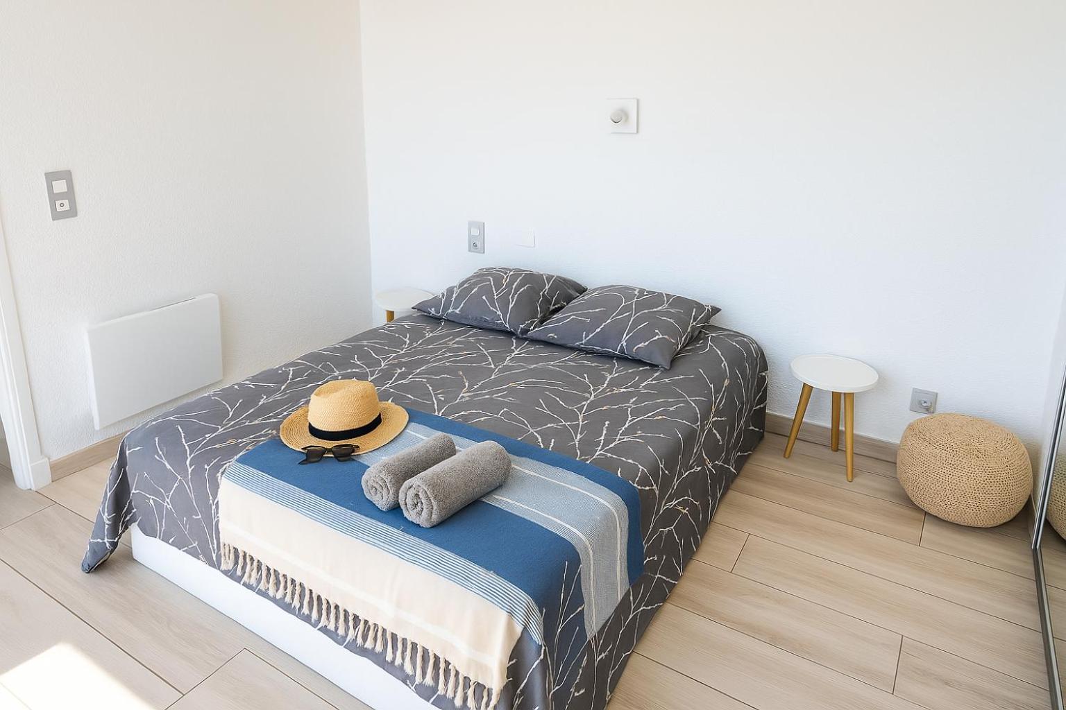"Plage" Splendide Vue Mer Depuis La Chambre Et Le Salon Cuisine, 20M De La Plage! Canet-en-Roussillon Exterior foto